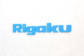 Rigaku signboard and logo